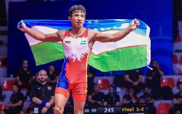 Узбекский борец Алишер Ганиев завоевал золотую медаль на ЧА