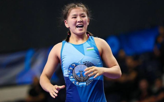 Сохибжамол Эсбусинова завоевала бронзовую медаль на ЧА по борьбе