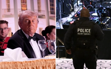 В Вашингтоне на ужине с участием Трампа произошла стрельба: президента пришлось экстренно эвакуировать
