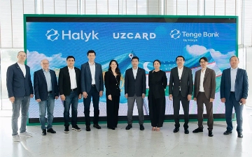 Карты UZCARD будут принимать в сети Halyk Bank в Казахстане