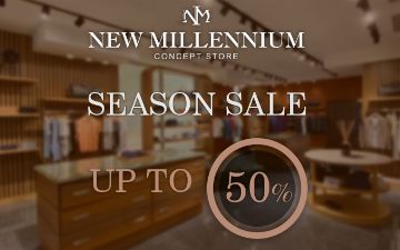 В New Millennium Concept Store стартует распродажа летней коллекции
