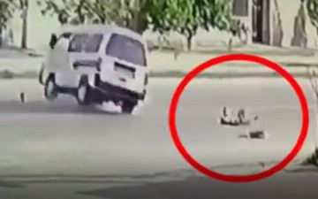 В Наманганской области водитель «Дамаса» на высокой скорости сбил насмерть восьмилетнего мальчика и перевернулся