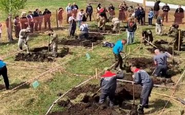 В Новосибирске прошёл чемпионат по скоростной копке могил