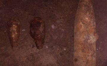 В Ташкенте на стройке обнаружили учебный снаряд 