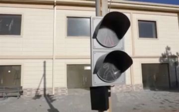 В Узбекистане начали устанавливать говорящие светофоры