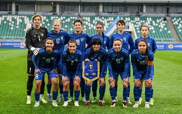 Футболистки сборной Узбекистана забили девять безответных голов Бутану (фото)