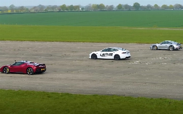 Сможет ли Tesla Model S Plaid обогнать Ferrari SF90 и Porsche 911 Turbo S