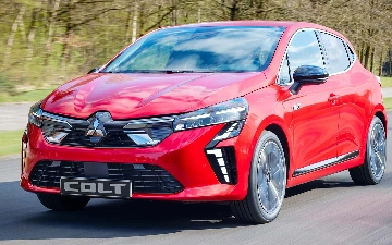 Mitsubishi презентовал новый Colt н базе Renault Clio
