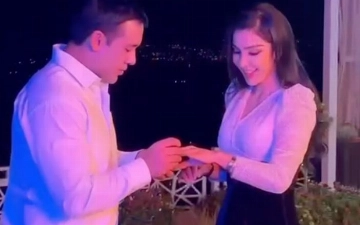 Улугбек Кадыров сделал предложение Ситоре Фармоновой на съемках сериала