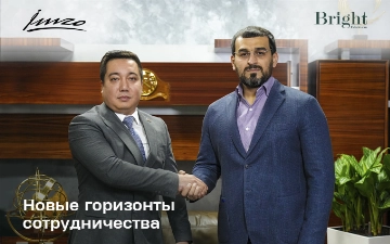 Фабрика IMZO и журнал Bright Uzbekistan обсудили совместные проекты в рамках нового выпуска