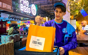 В Uzum Tezkor можно заказать доставку из FoodMall Tashkent