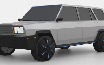 В России запатентовали «ВАЗ-2104» в стиле Tesla Cybertruck