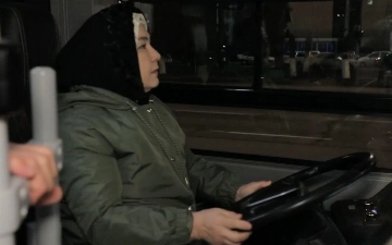 В Ташкенте женщины уже сели за руль автобусов