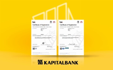 Капиталбанк получил два международных сертификата в сфере управления информационной безопасностью