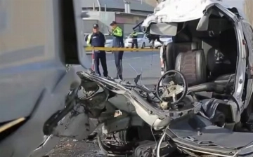 В Фергане произошло страшное ДТП с участием Damas и грузовика: есть погибшие и пострадавший