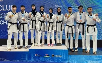 Узбекские таэквондисты завоевали девять медалей на ЧА