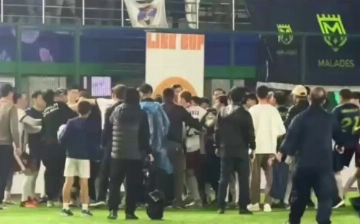 В Ташкенте на футбольном турнире Like Cup произошла массовая потасовка