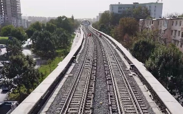 В Ташкенте возобновили работу надземной кольцевой линии метро