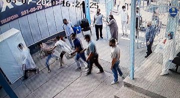 В Самаркандской области мужчина не cмог заехать в больницу и избил охранника с врачом