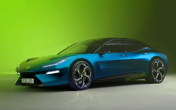 Lotus тестирует прототип очень быстрого седана