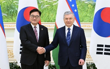 Шавкат Мирзиёев принял спикера Национальной Ассамблеи Южной Кореи