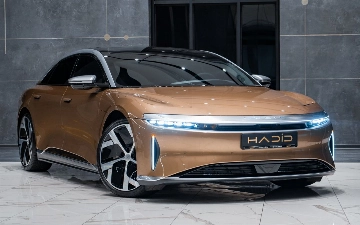 Электромобиль LUCID AIR Dream Edition представлен на рынке Узбекистана в автосалоне HADID MOTORS