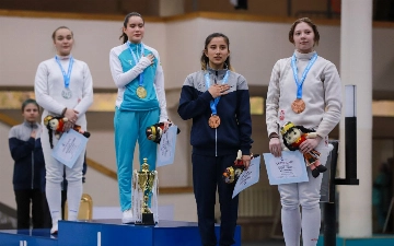 Узбекские саблистки завоевали «золото» и «бронзу» на этапе Кубка мира