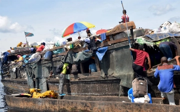 Почти 150 человек погибли при крушении судна в ДР Конго