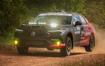 Honda превратила Acura Integra в раллийный автомобиль