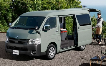 Toyota презентовала новый минивэн HiAce