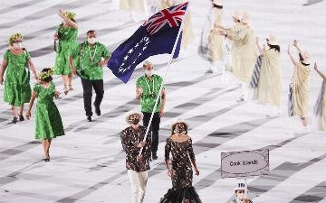 Делегация с островов Кука только вернулись домой с Олимпиады 