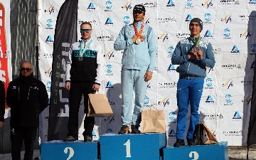 Горнолыжник Комилжон Тухтаев завоевал «золото» в Кыргызстане