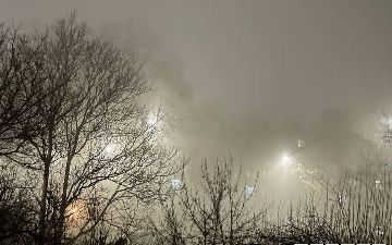 Ташкент накрыл густой туман вслед за отключением света – фото
