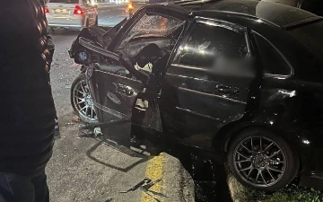 В Ташкенте водитель BMW спровоцировал ДТП, не пропустив Lacetti: есть пострадавшие