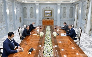 Шавкат Мирзиёев и генеральный директор ОАО «РЖД» обсудили строительство железной дороги «Мазари-Шариф – Кабул – Пешавар»