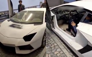 В Узбекистане собрали первый Lamborghini Aventador