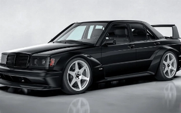 В сети показали новую версию легендарного 190E Evo II