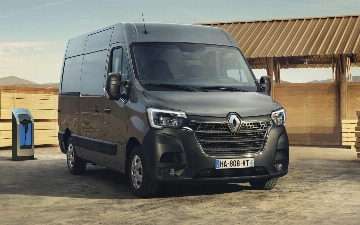 Renault тестирует новый электрический минивэн Master E-Tech Electric