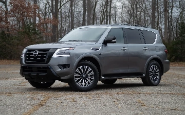 На дорожных тестах заметили обновленный Nissan Armada