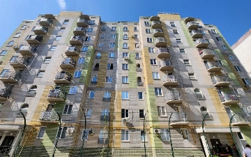 В Чирчике у одной из новостроек просел фундамент