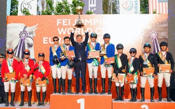 Узбекские конкуристы выиграли Малый кубок Maxima Masters Евразия в командном зачете