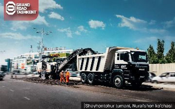 Grand Road Tashkent отремонтировали более 515 000 м² дорог за 2020 год