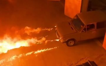 «Жигули» краснодарского блогера выпускает огонь из фар - видео