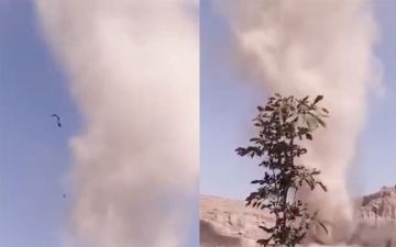 Узгидромет объяснил возникновение торнадо в Узбекистане 