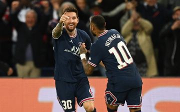 Месси забил дебютный гол за «ПСЖ». Посмотрите, как прошла битва «шейховских» команд (видео)