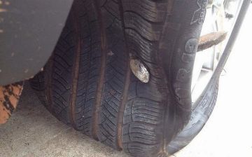 Как думаете, безопасно ли ездить на автомобиле с гвоздем в шине? Мы узнали верный ответ