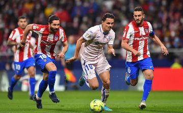 «Атлетико» в меньшинстве вырвал победу у «Хетафе» на 89 минуте – видео