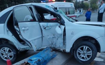 В Коканде подростки сняли на камеру, как разбились на встречке — видео