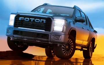 Foton презентовал обновленный пикап Tunland G9 сильно похожий на дизайн Ford F-150