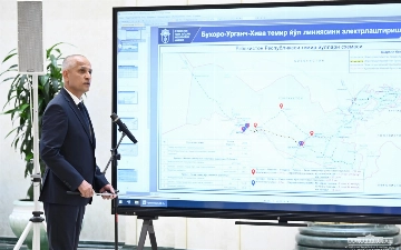 На электрификацию ж/д «Бухара-Ургенч-Хива» потратят почти $450 млн